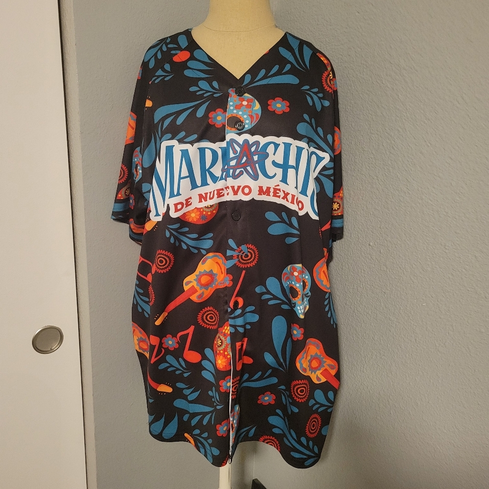New Mexico Isotopes ( Mariachi) jersey size XL - NWOT